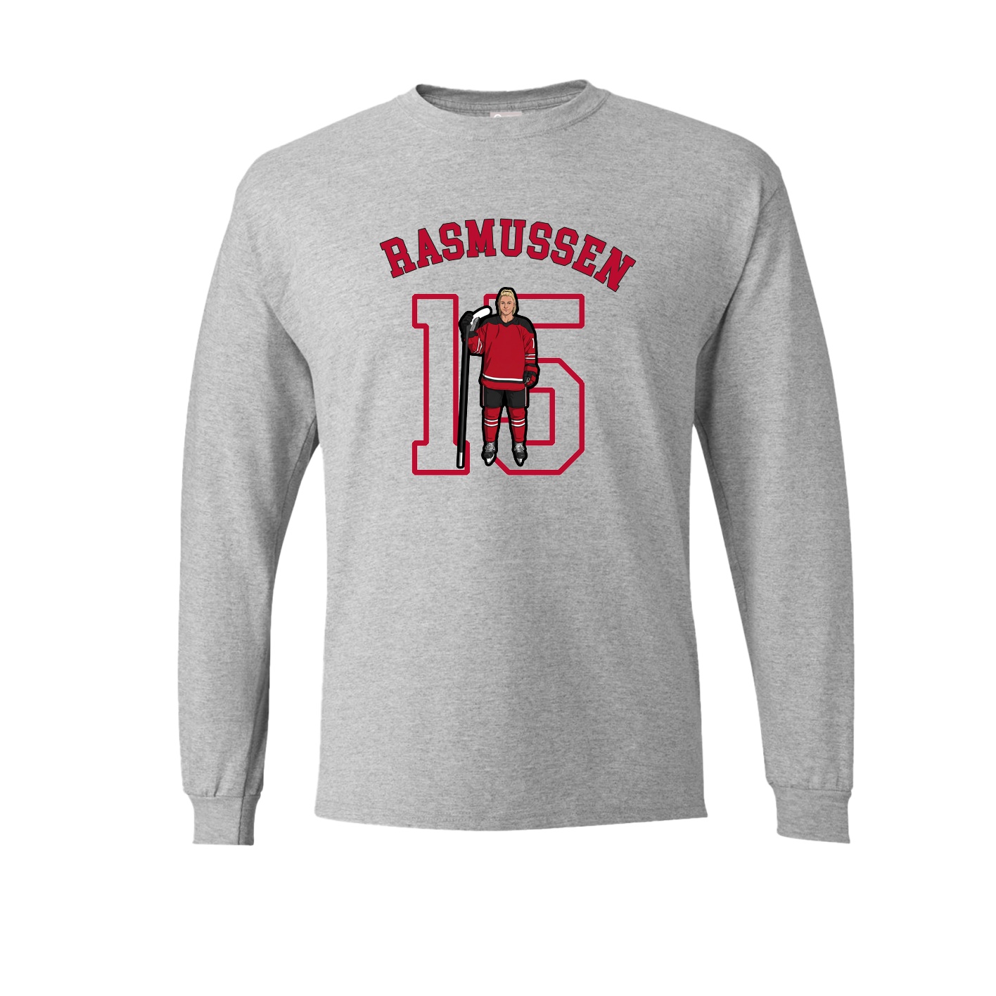 Long Sleeve Tee — Shirsey Arch in Grey