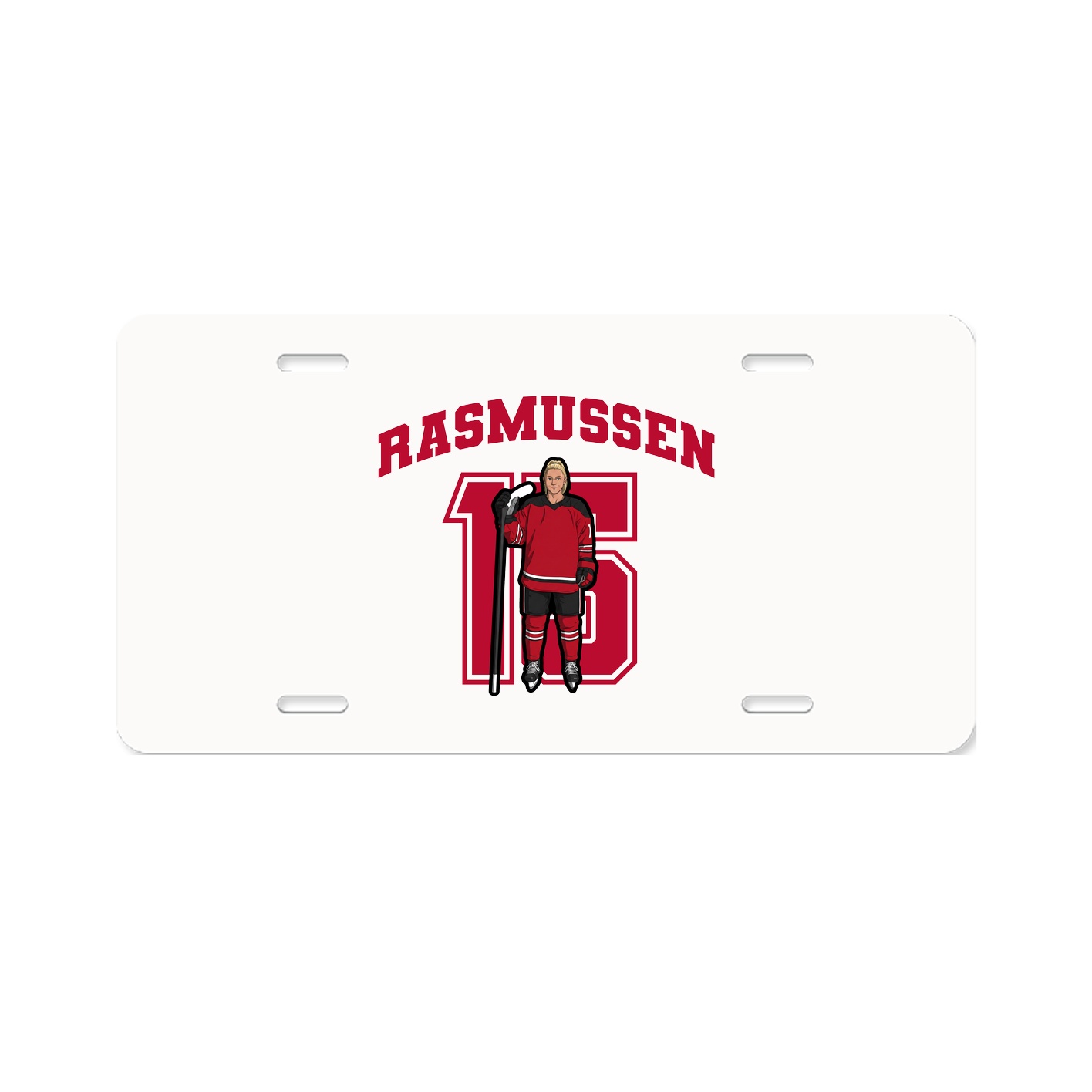 License Plate — Number in Classic