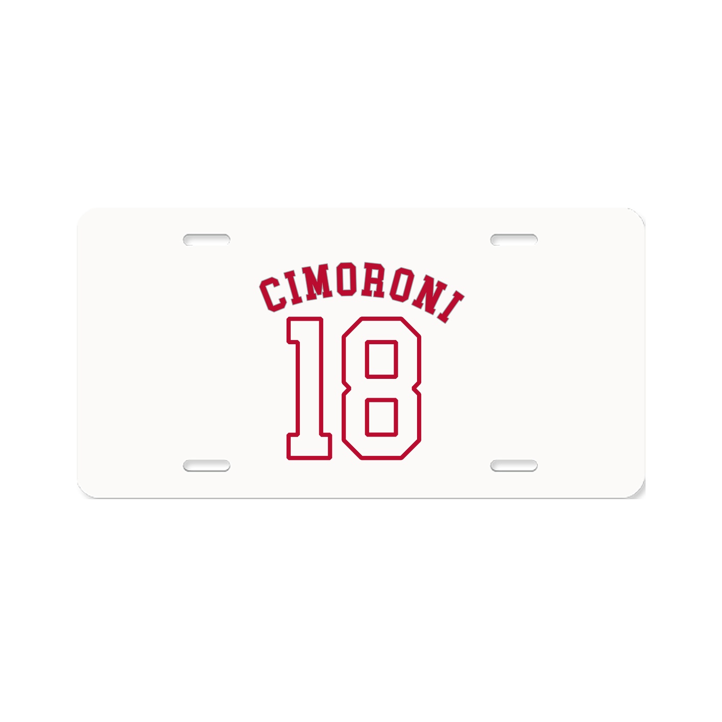 License Plate — Shirsey Arch in Classic