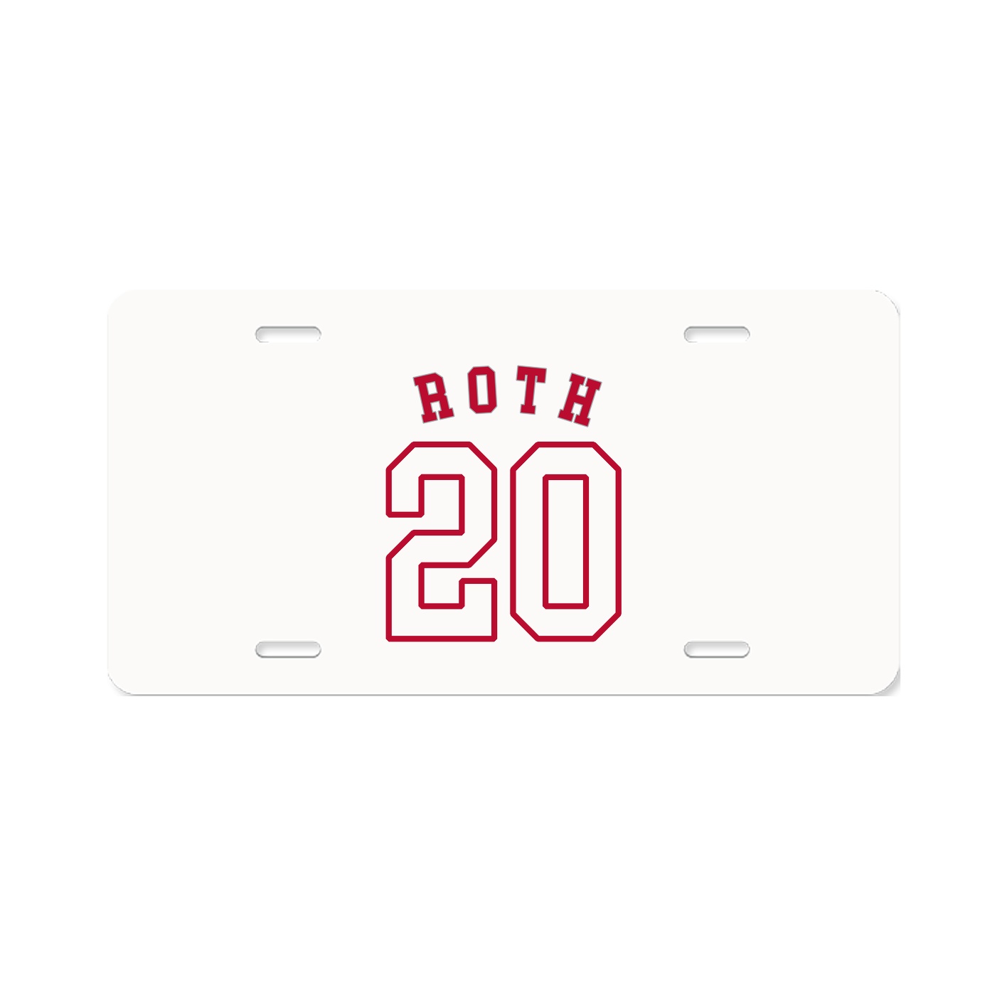 License Plate — Shirsey Arch in Classic