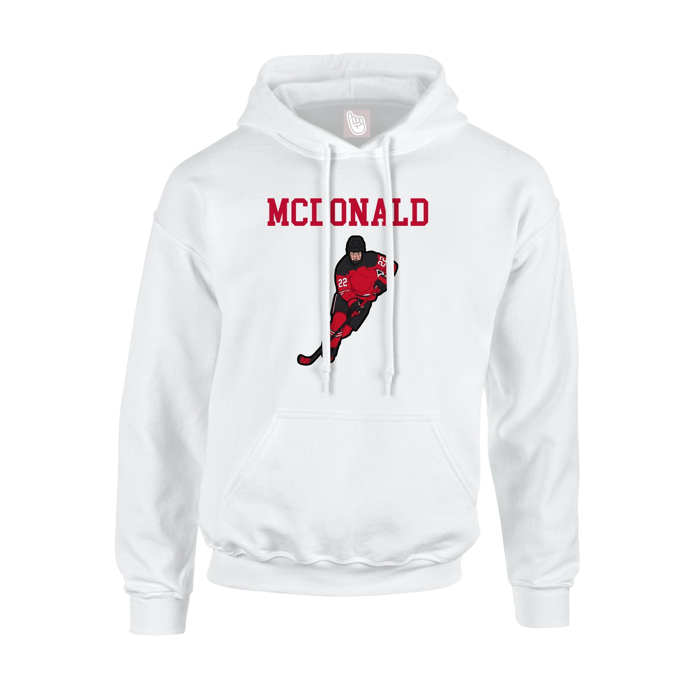 Youth Hoodie — Shirsey in White