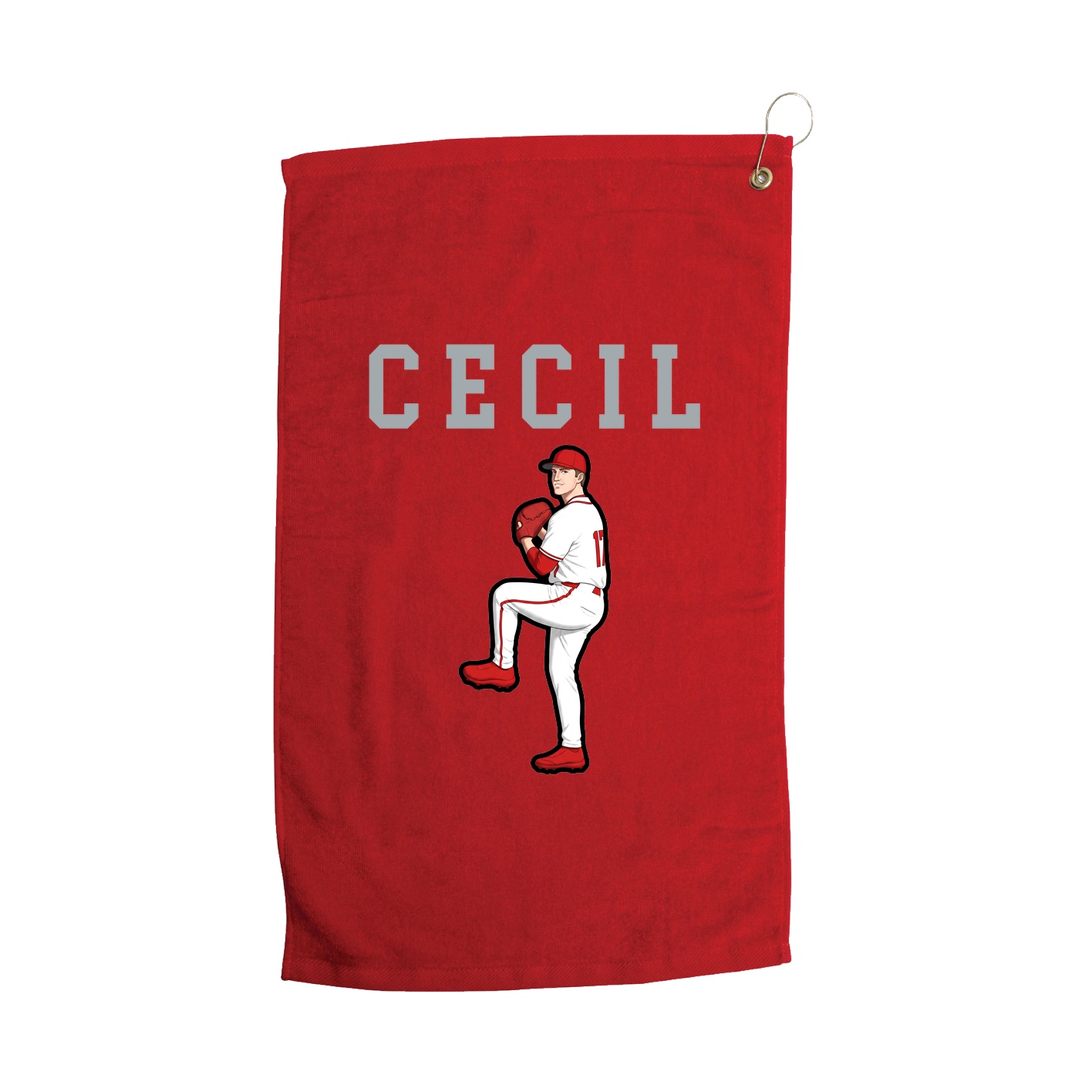 Golf Towel — Shirsey in Red