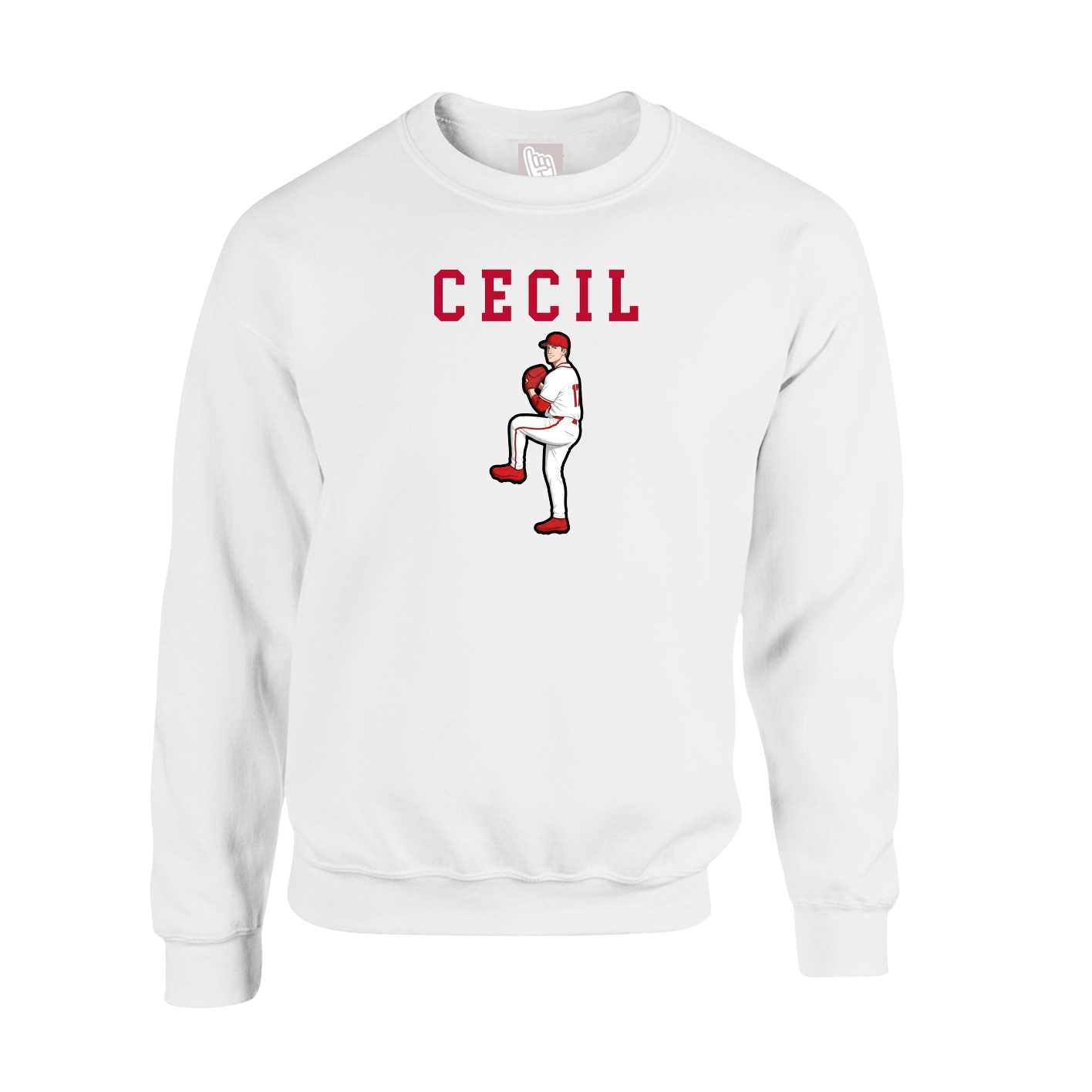 Fleece Crew — Shirsey in White