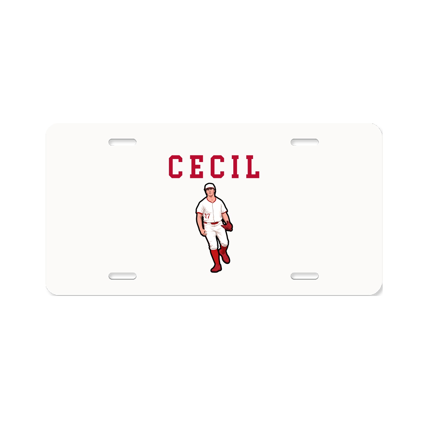 License Plate — Shirsey in Classic