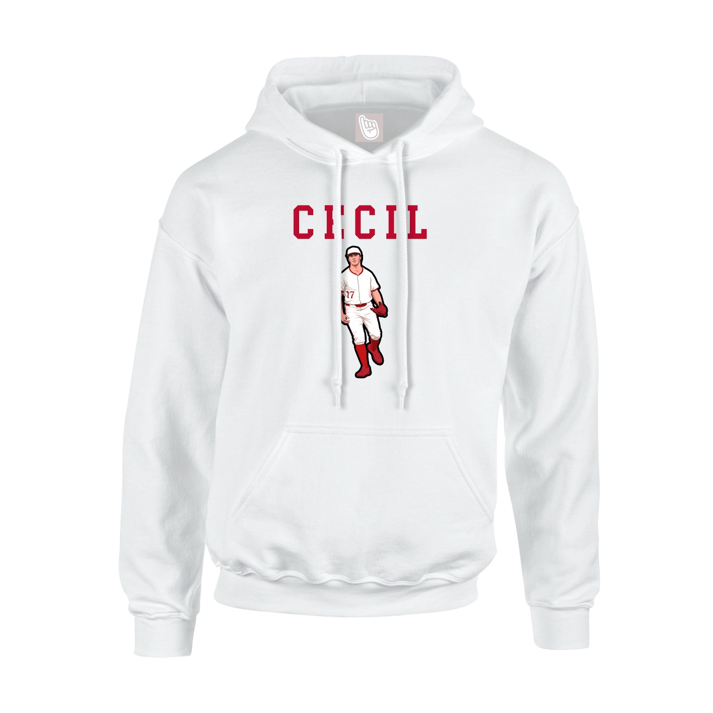 Youth Hoodie — Shirsey in White
