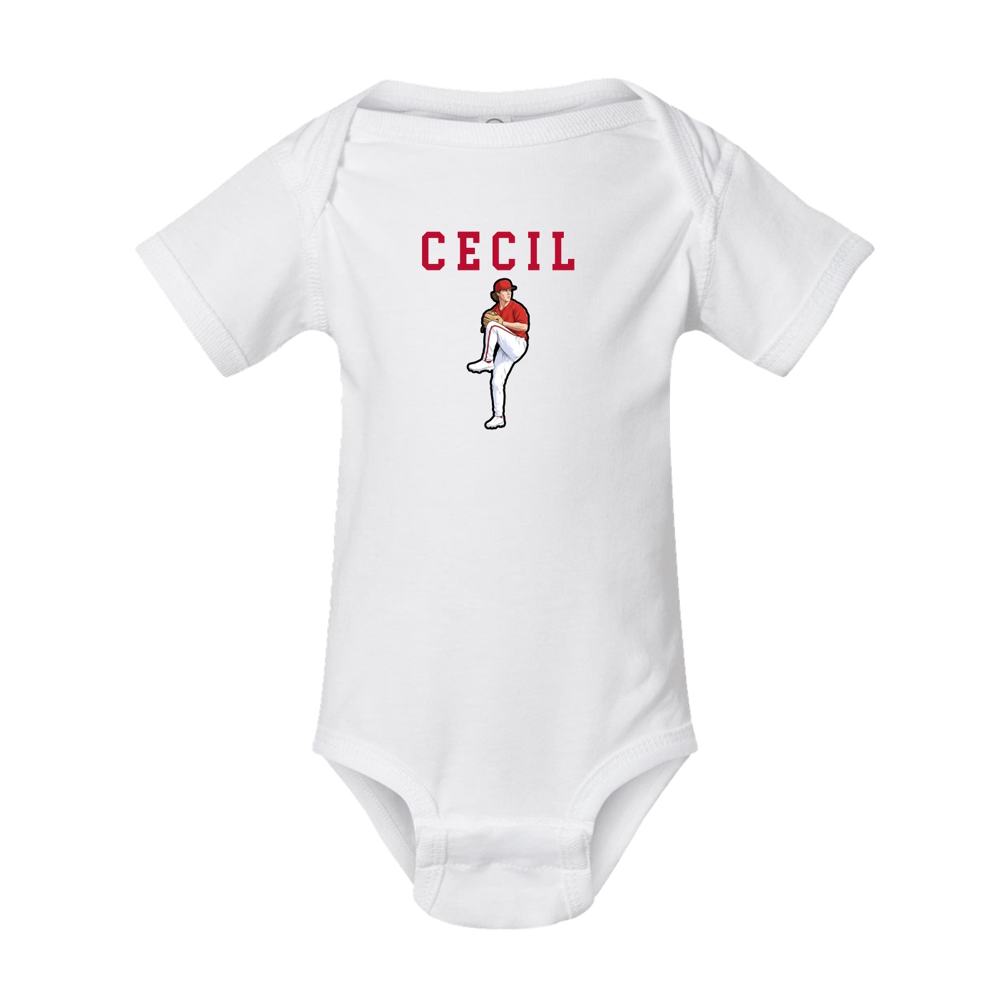 Baby Onesie — Shirsey in White