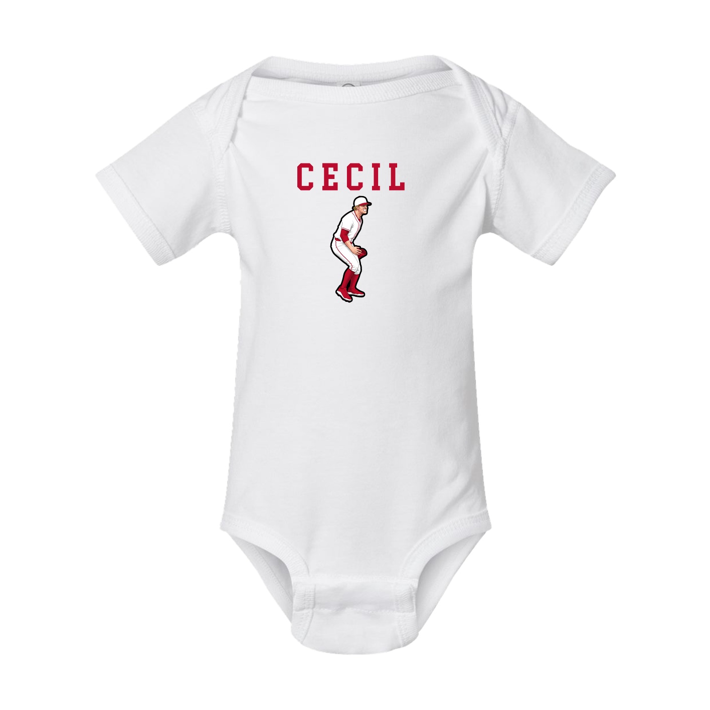 Baby Onesie — Shirsey in White