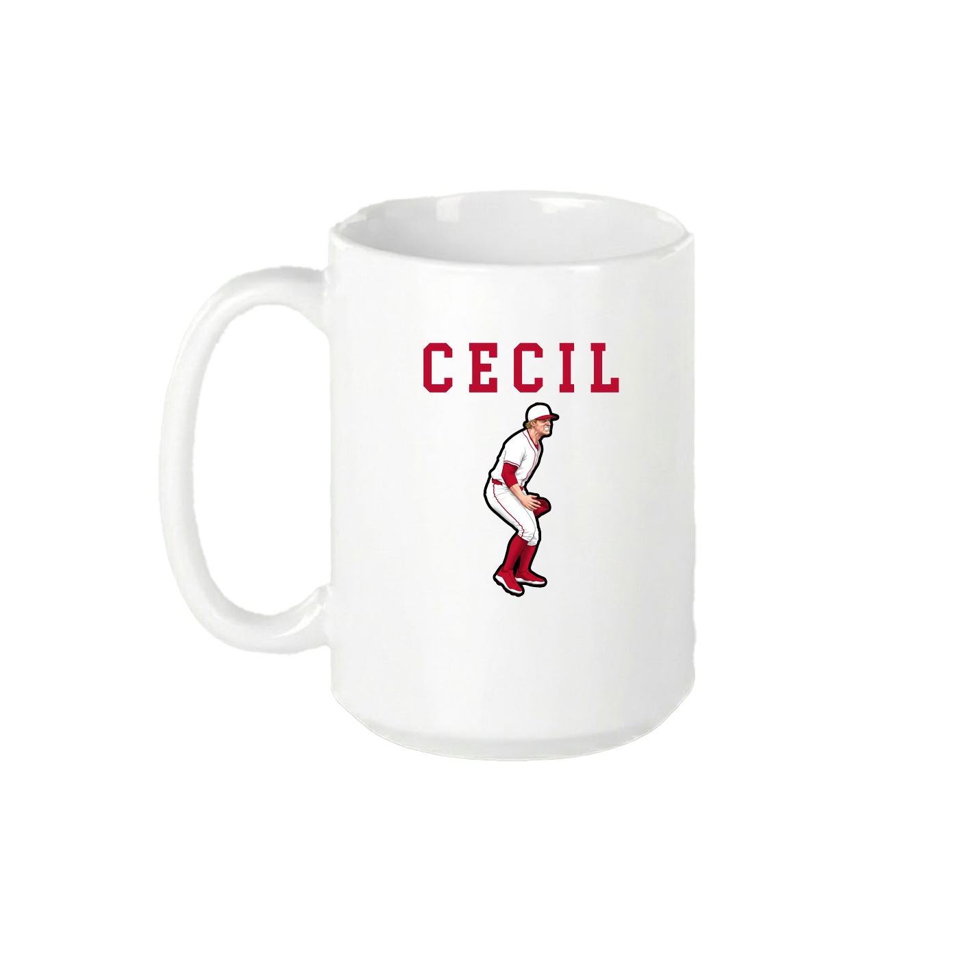 15oz Coffee Mug — Shirsey in White