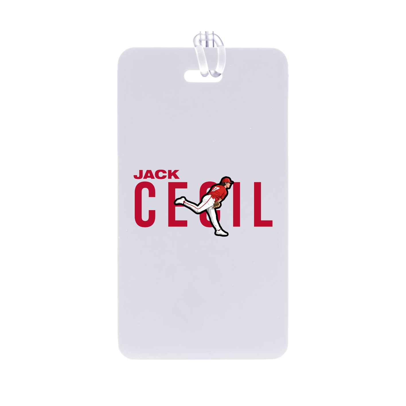Bag Tag — Player Name in Classic