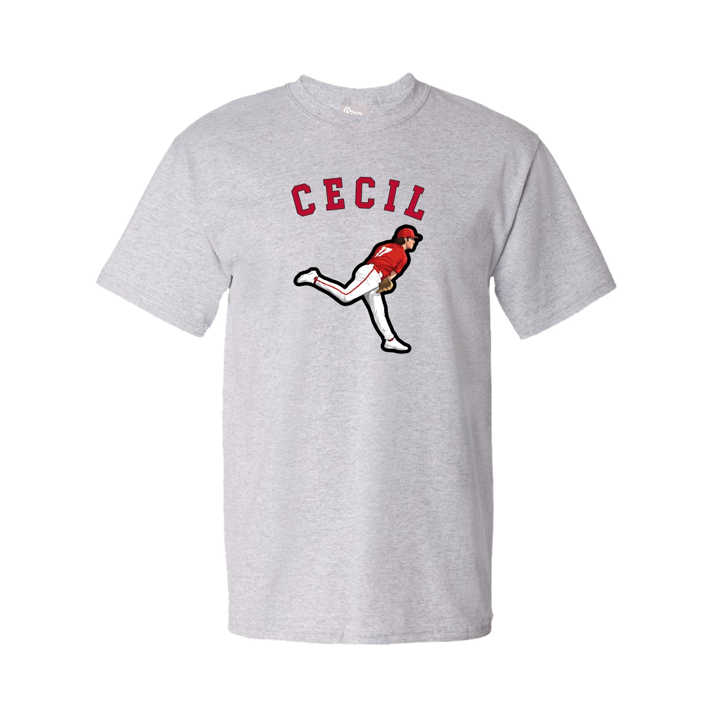 Youth Tee — Shirsey Arch in Grey