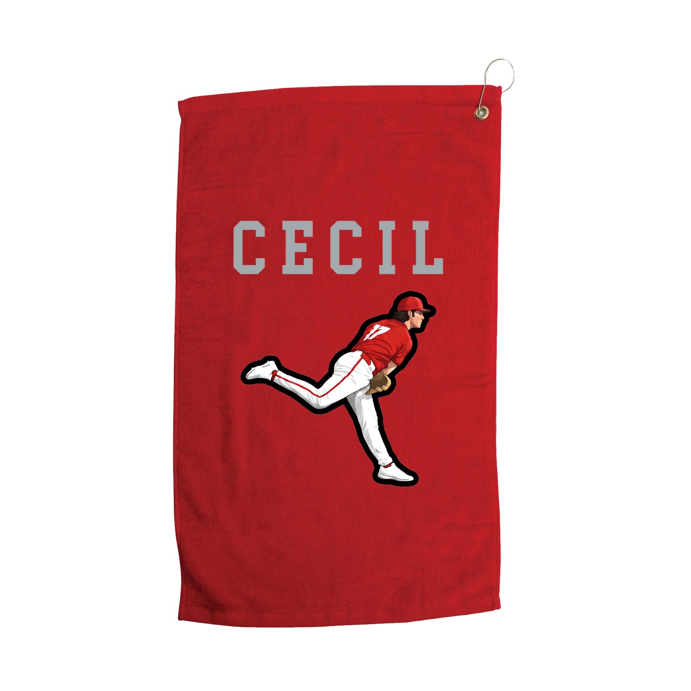 Golf Towel — Shirsey in Red