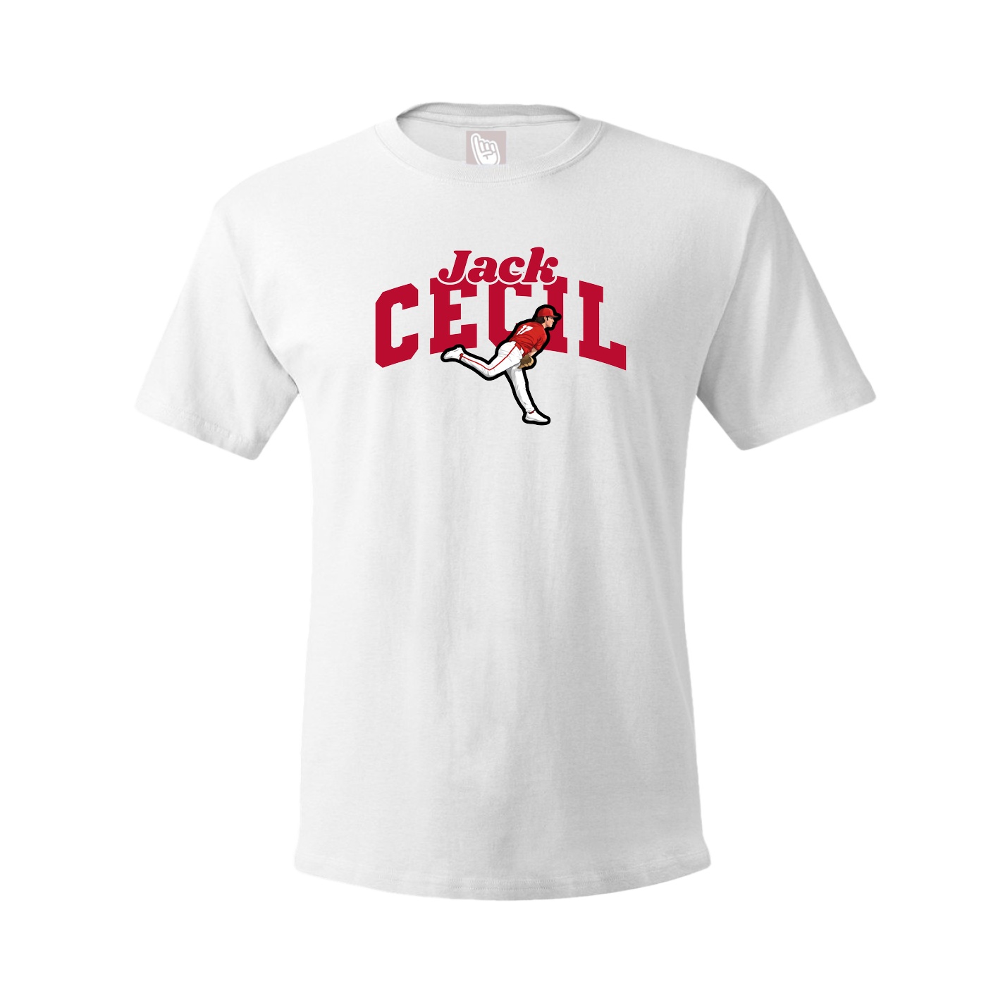 Tee — Signature Arch in White
