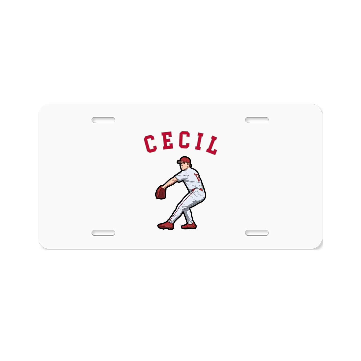 License Plate — Shirsey Arch in Classic