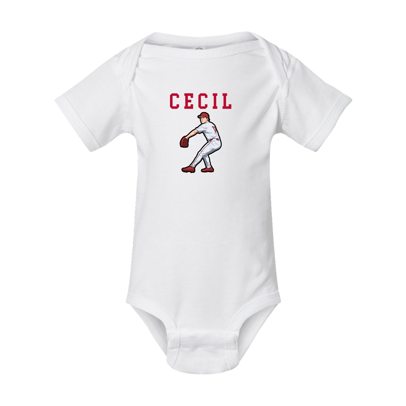Baby Onesie — Shirsey in White