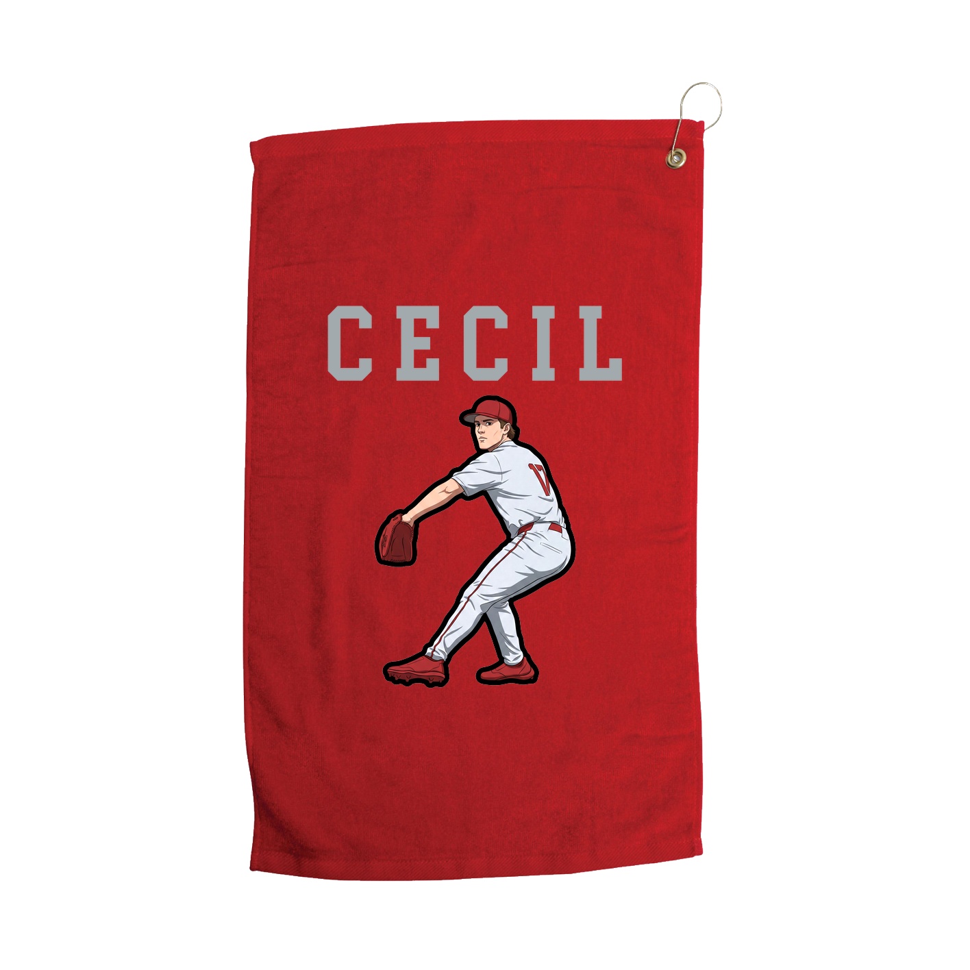 Golf Towel — Shirsey in Red
