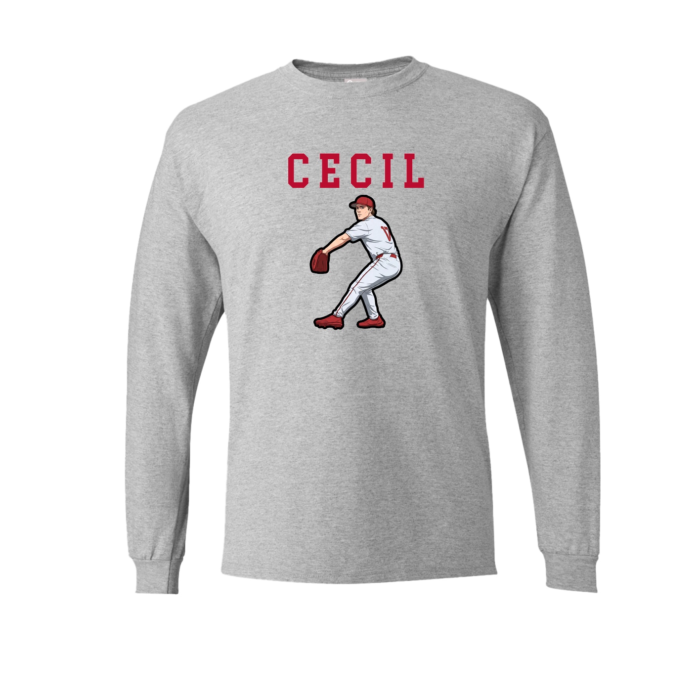 Long Sleeve Tee — Shirsey in Grey