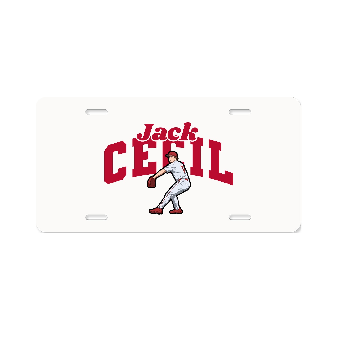 License Plate — Signature Arch in Classic