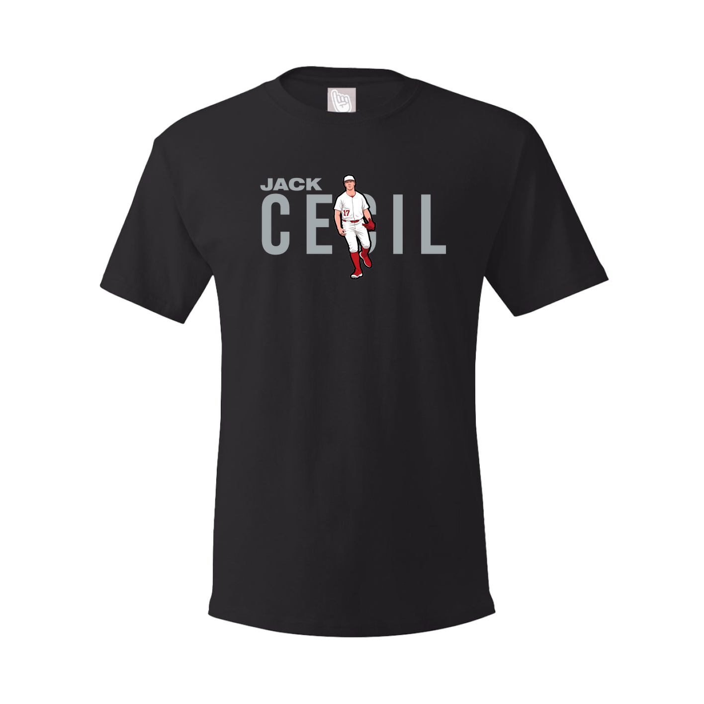 Youth Tee — Player Name in Black
