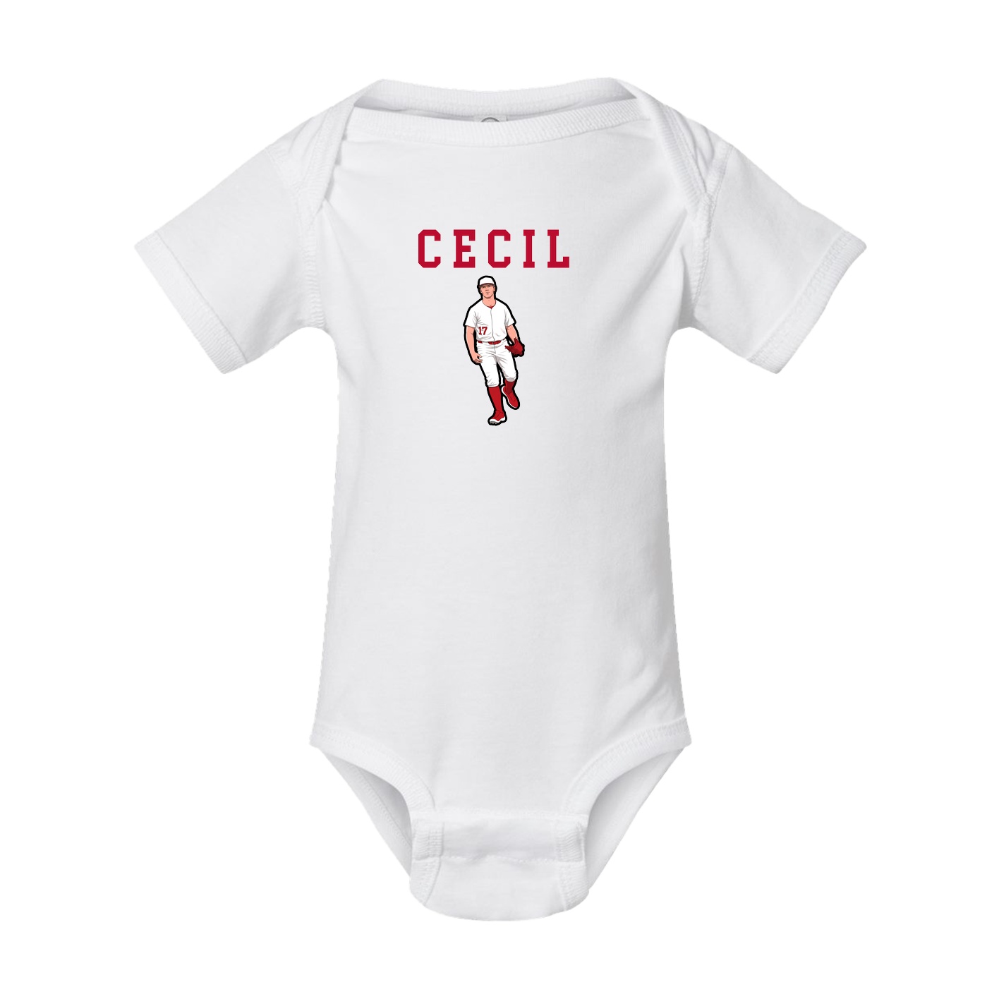Baby Onesie — Shirsey in White