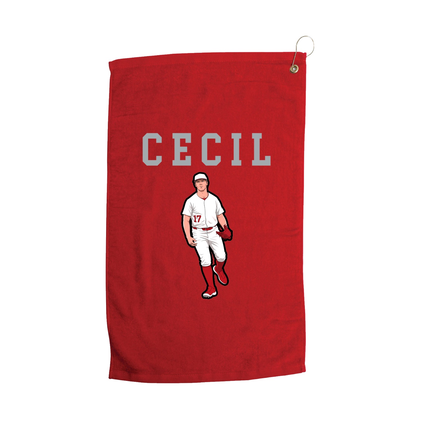 Golf Towel — Shirsey in Red