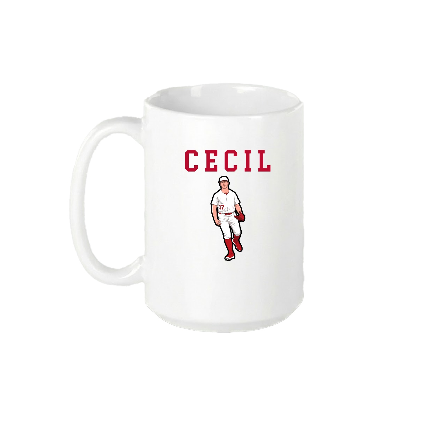 15oz Coffee Mug — Shirsey in White