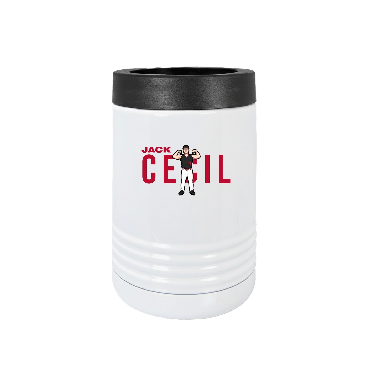 Beverage Holder — Player Name in White