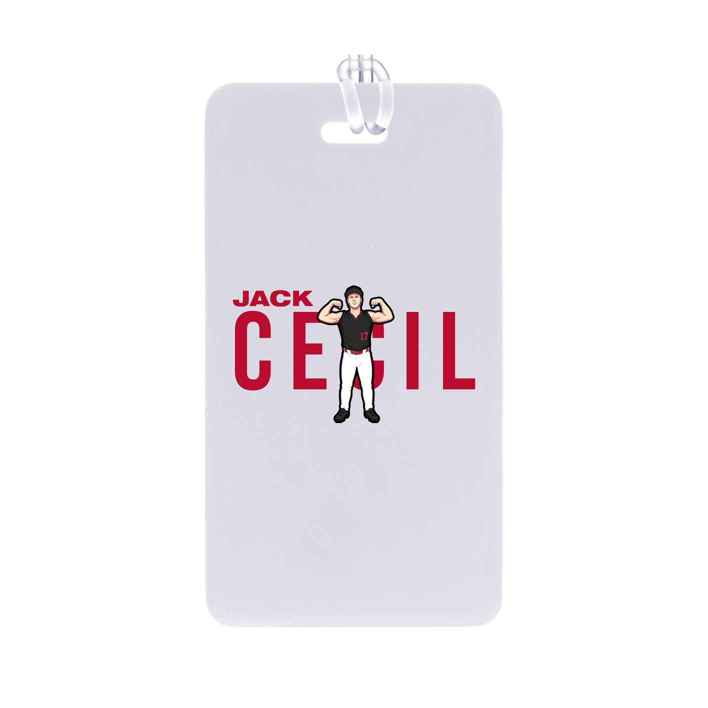 Bag Tag — Player Name in Classic
