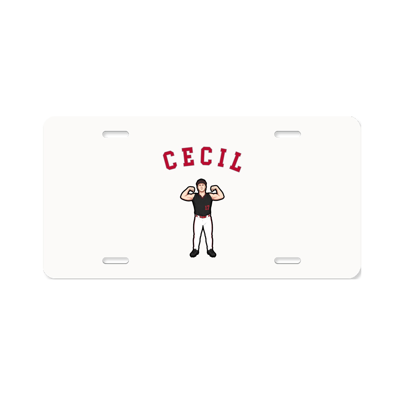 License Plate — Shirsey Arch in Classic