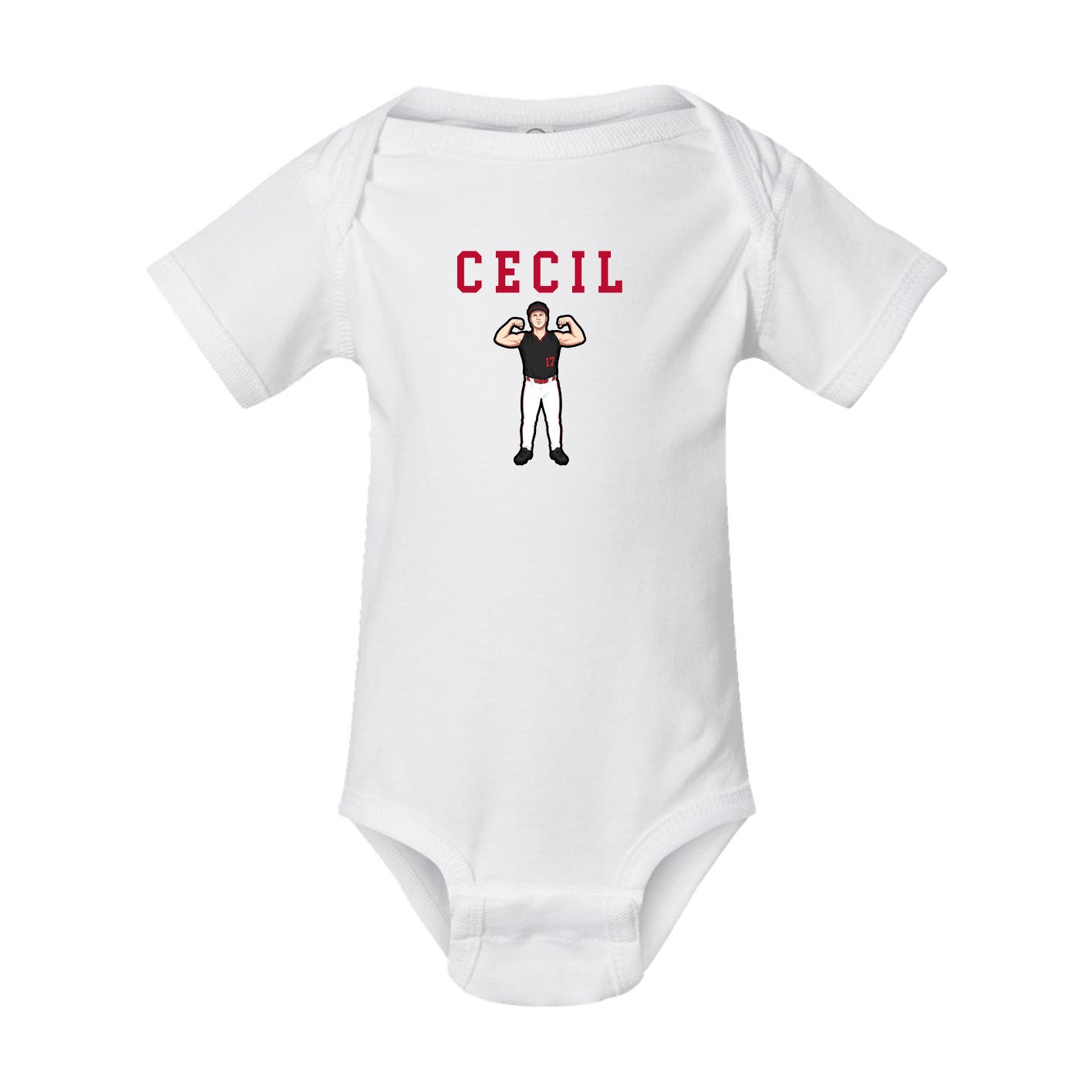 Baby Onesie — Shirsey in White