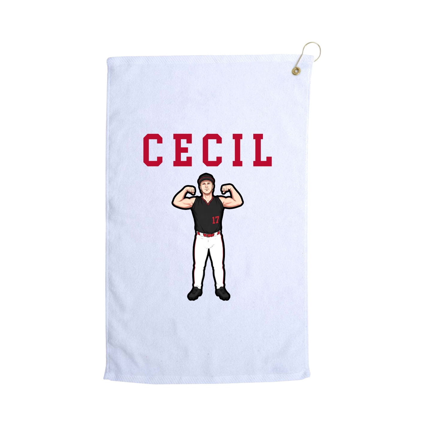 Golf Towel — Shirsey in White