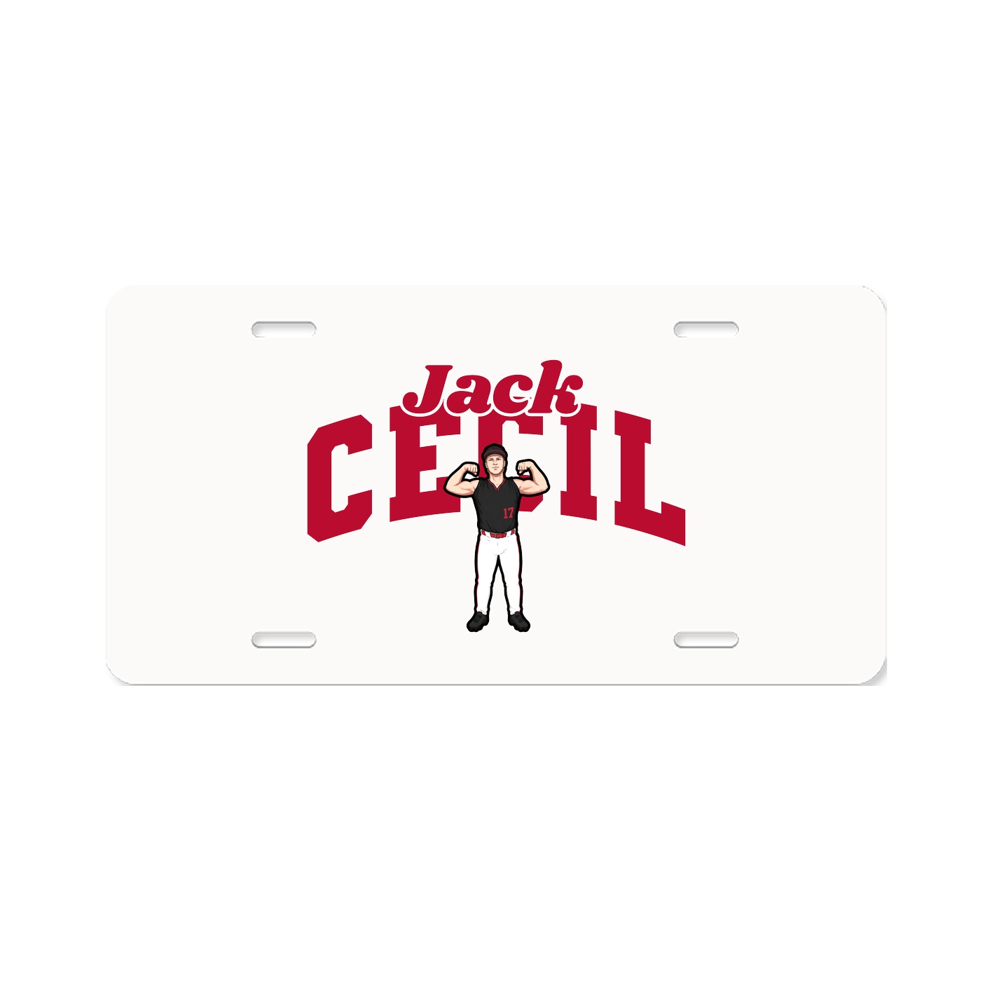 License Plate — Signature Arch in Classic