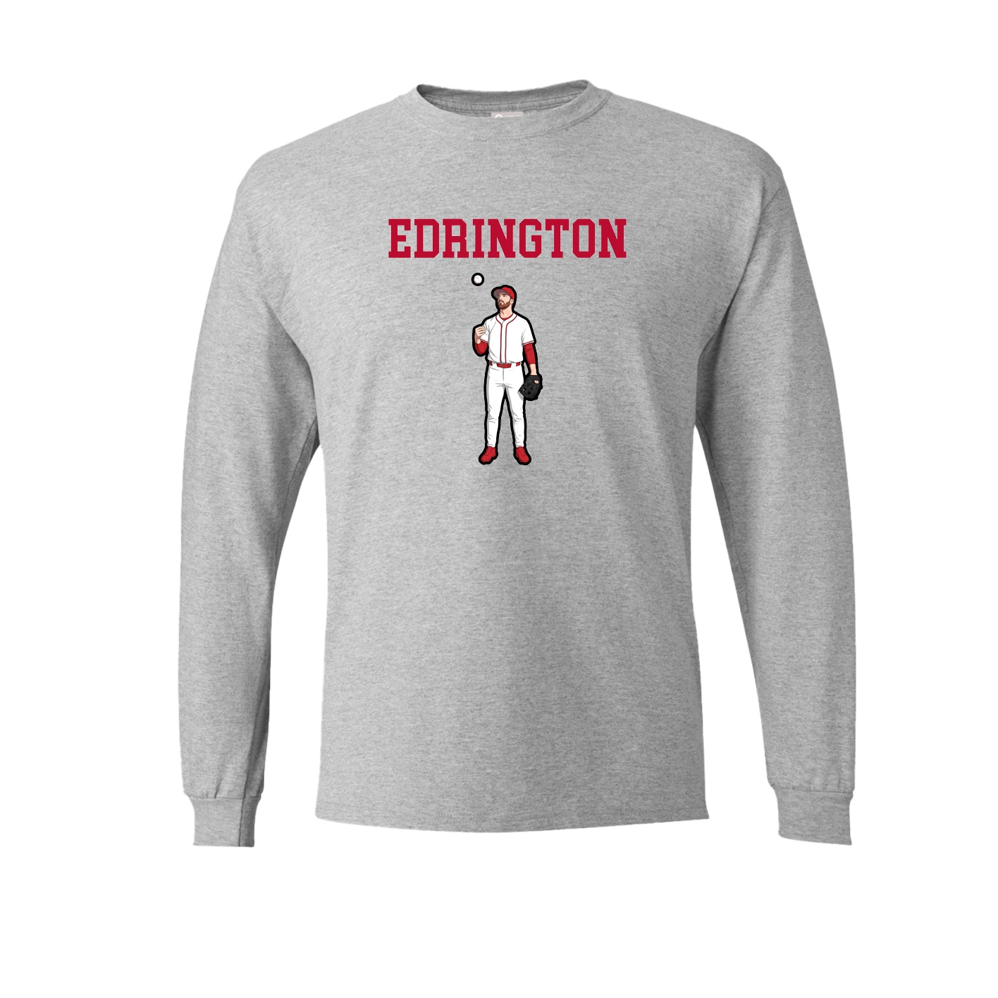 Long Sleeve Tee — Shirsey in Grey
