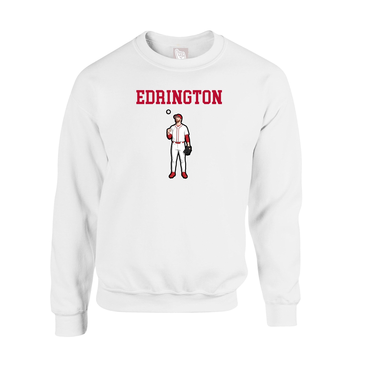 Fleece Crew — Shirsey in White