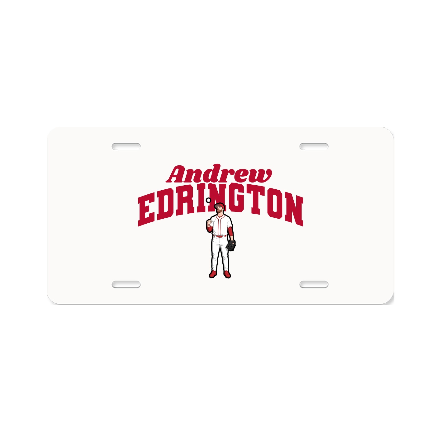 License Plate — Signature Arch in Classic