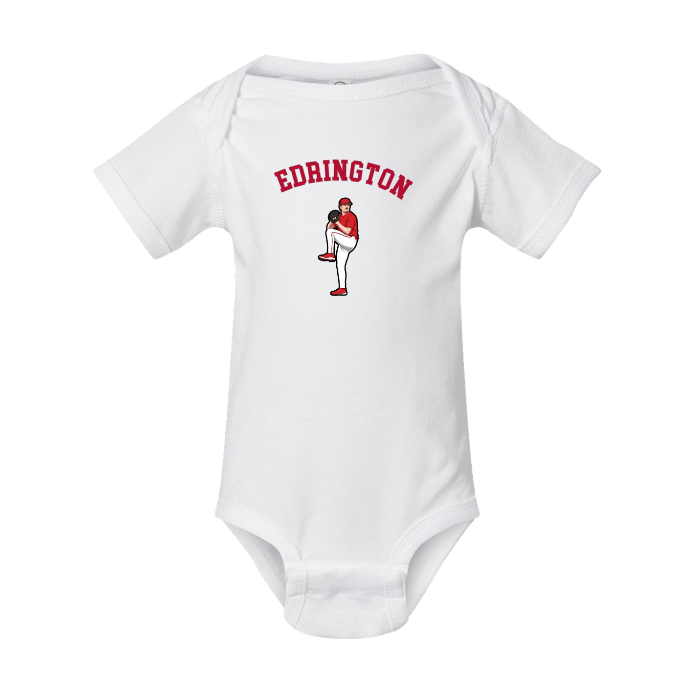 Baby Onesie — Shirsey Arch in White