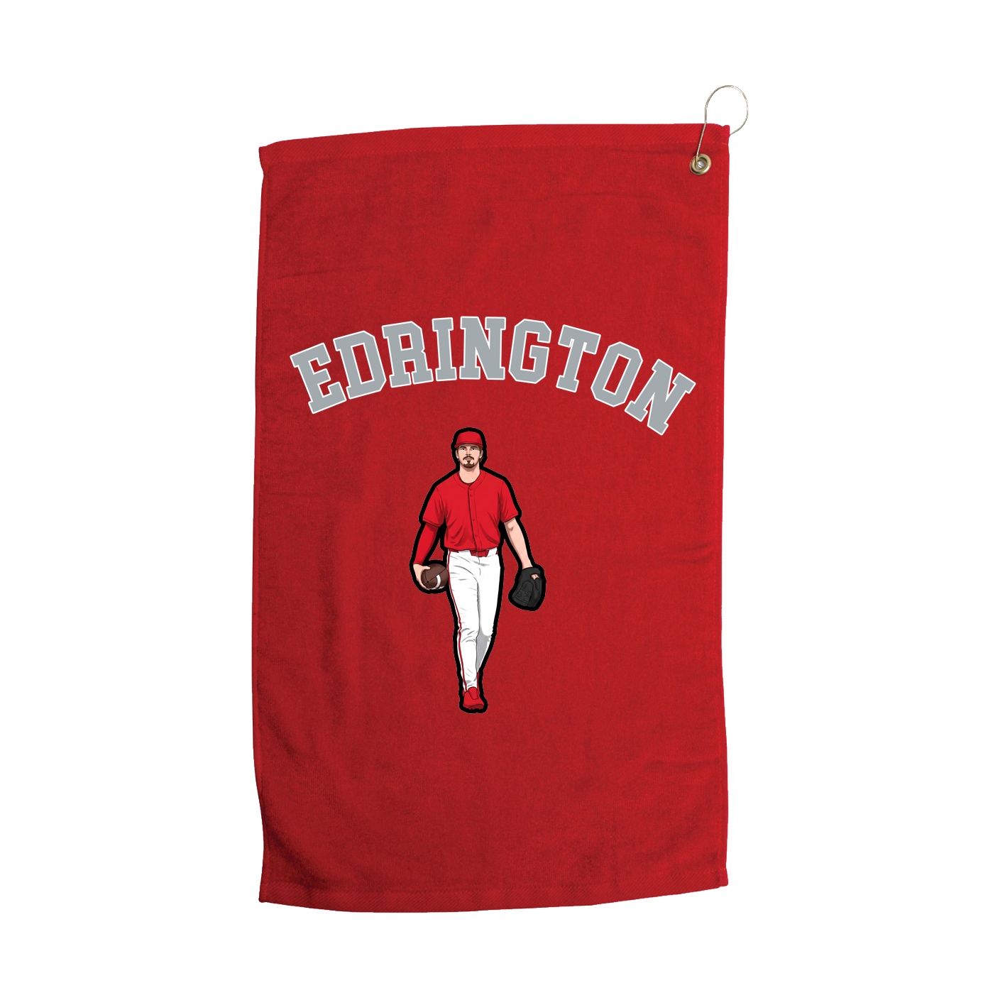 Golf Towel — Shirsey Arch in Red