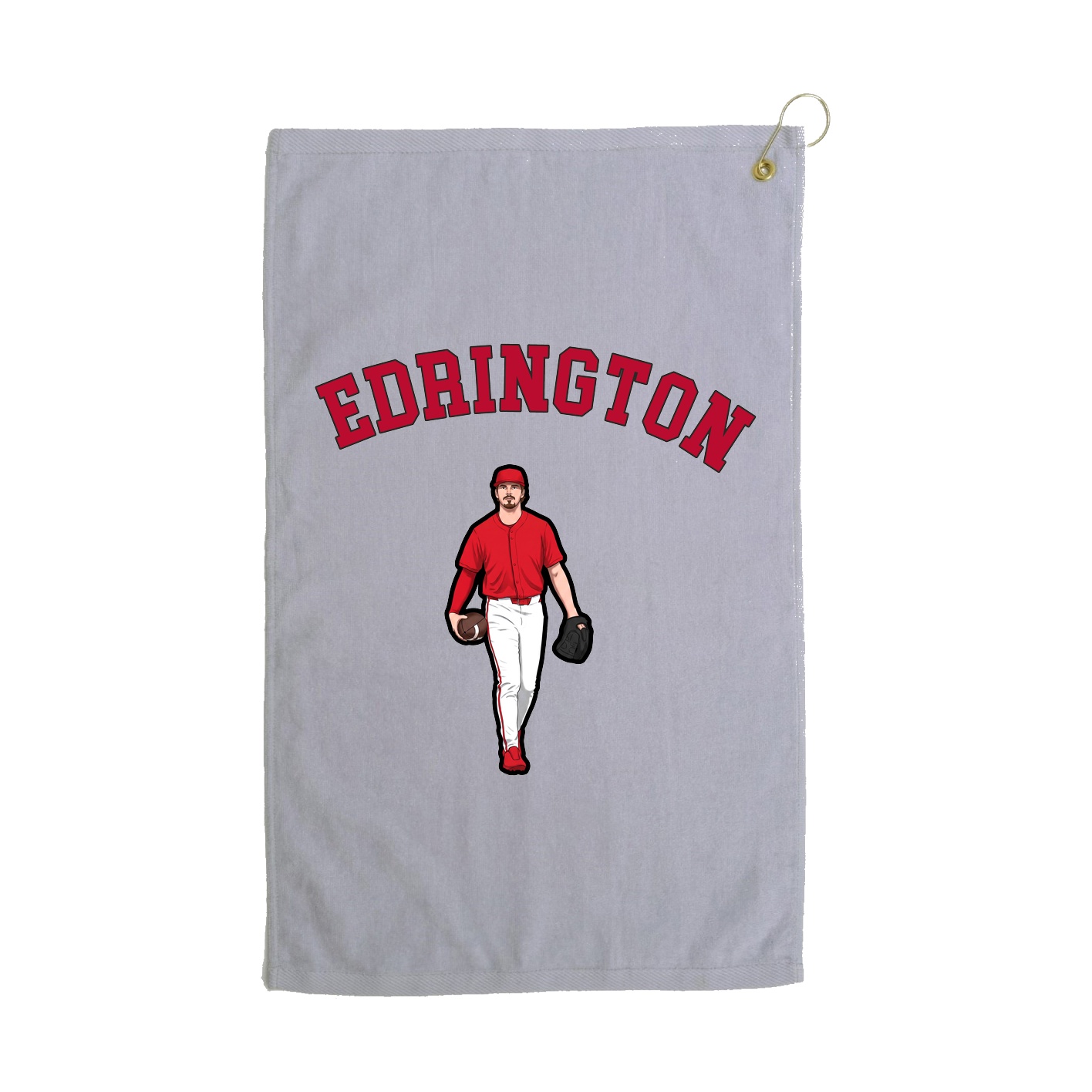Golf Towel — Shirsey Arch in Grey
