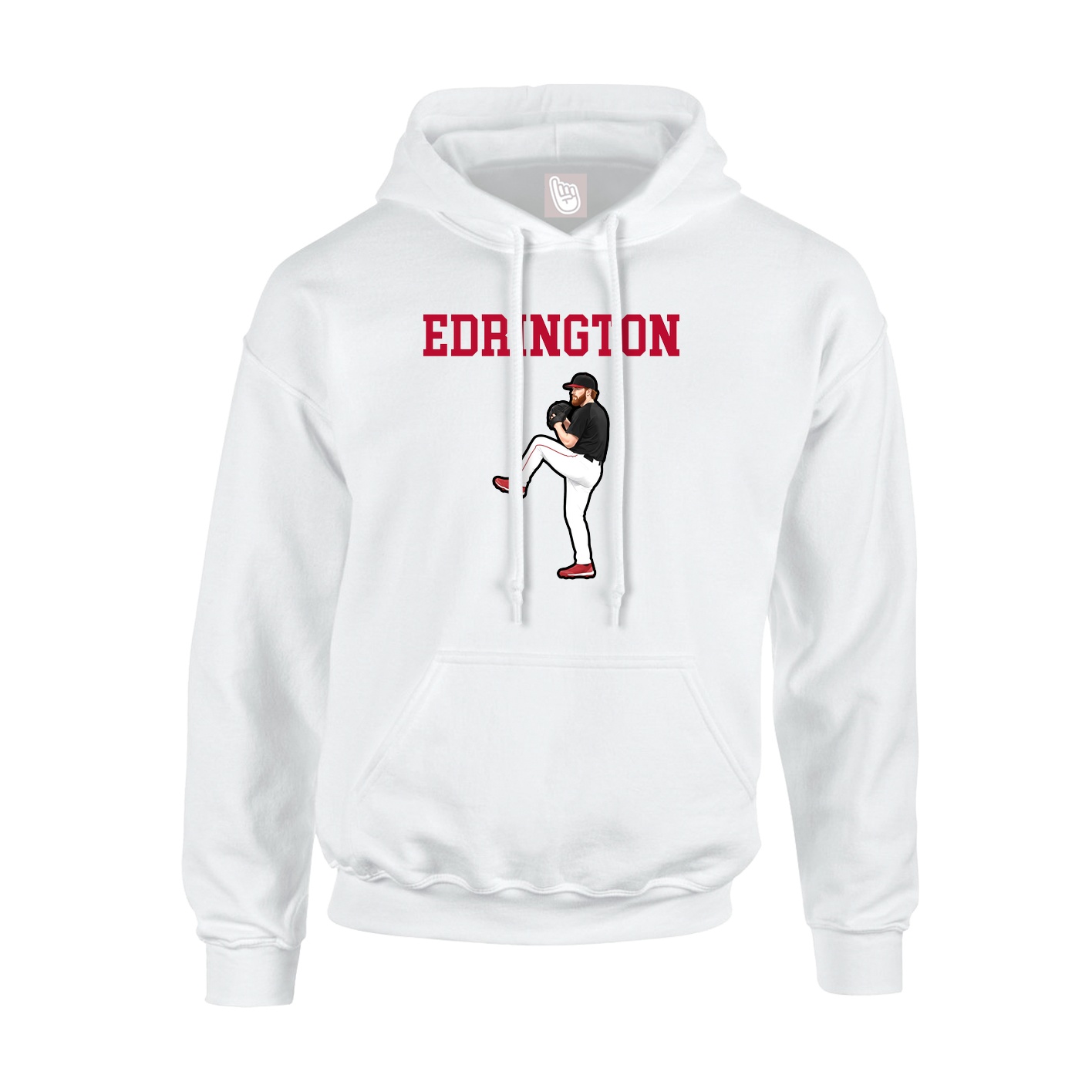 Hoodie — Shirsey in White