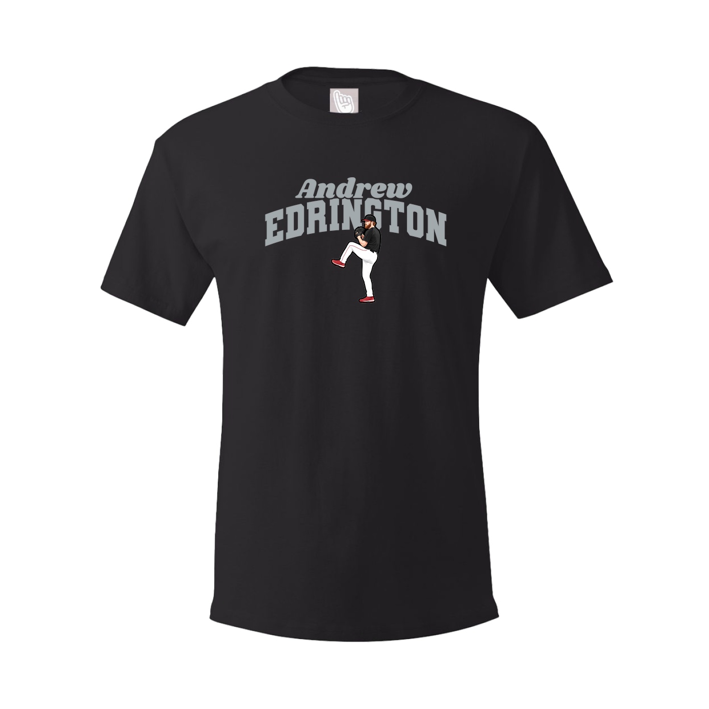 Tee — Signature Arch in Black