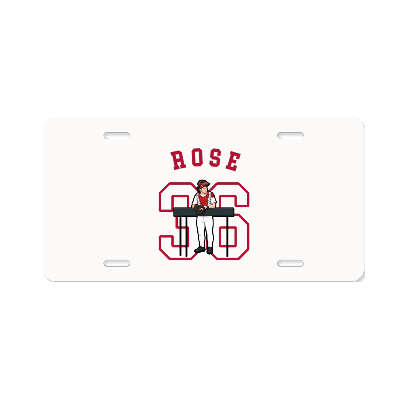 License Plate — Shirsey Arch in Classic