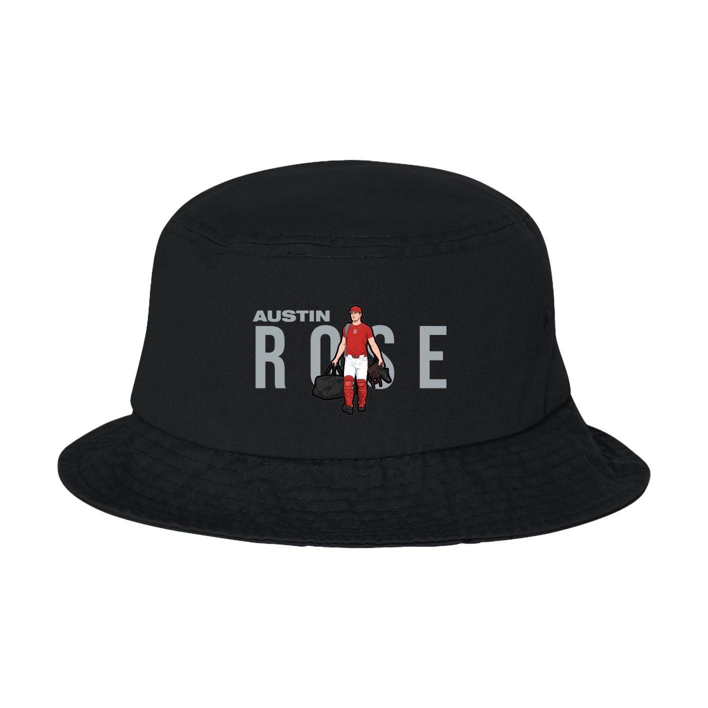 Bucket Cap — Player Name in Black