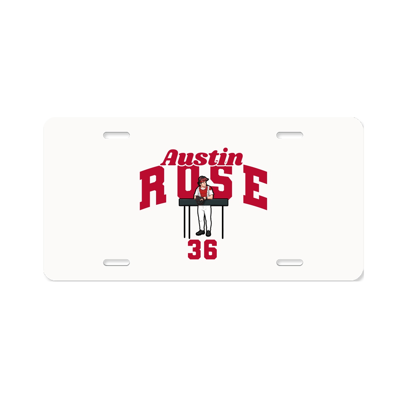 License Plate — Signature Arch in Classic