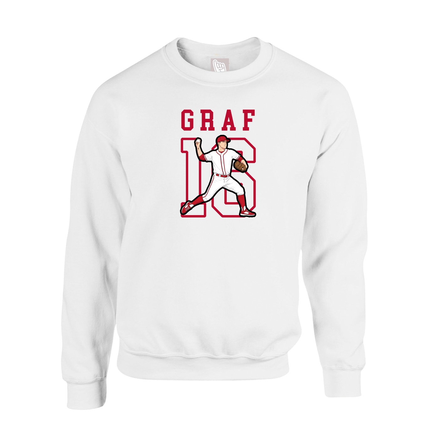 Fleece Crew — Shirsey in White