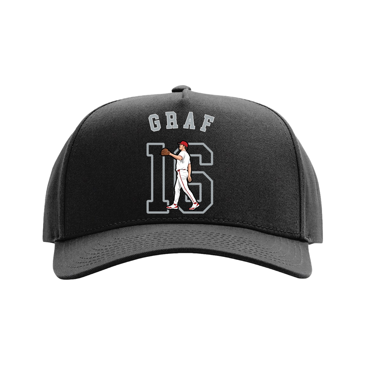 Full Fabric Five-Panel Champ Cap