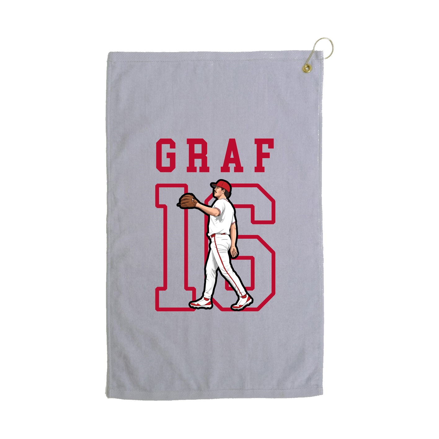 Golf Towel — Shirsey in Grey