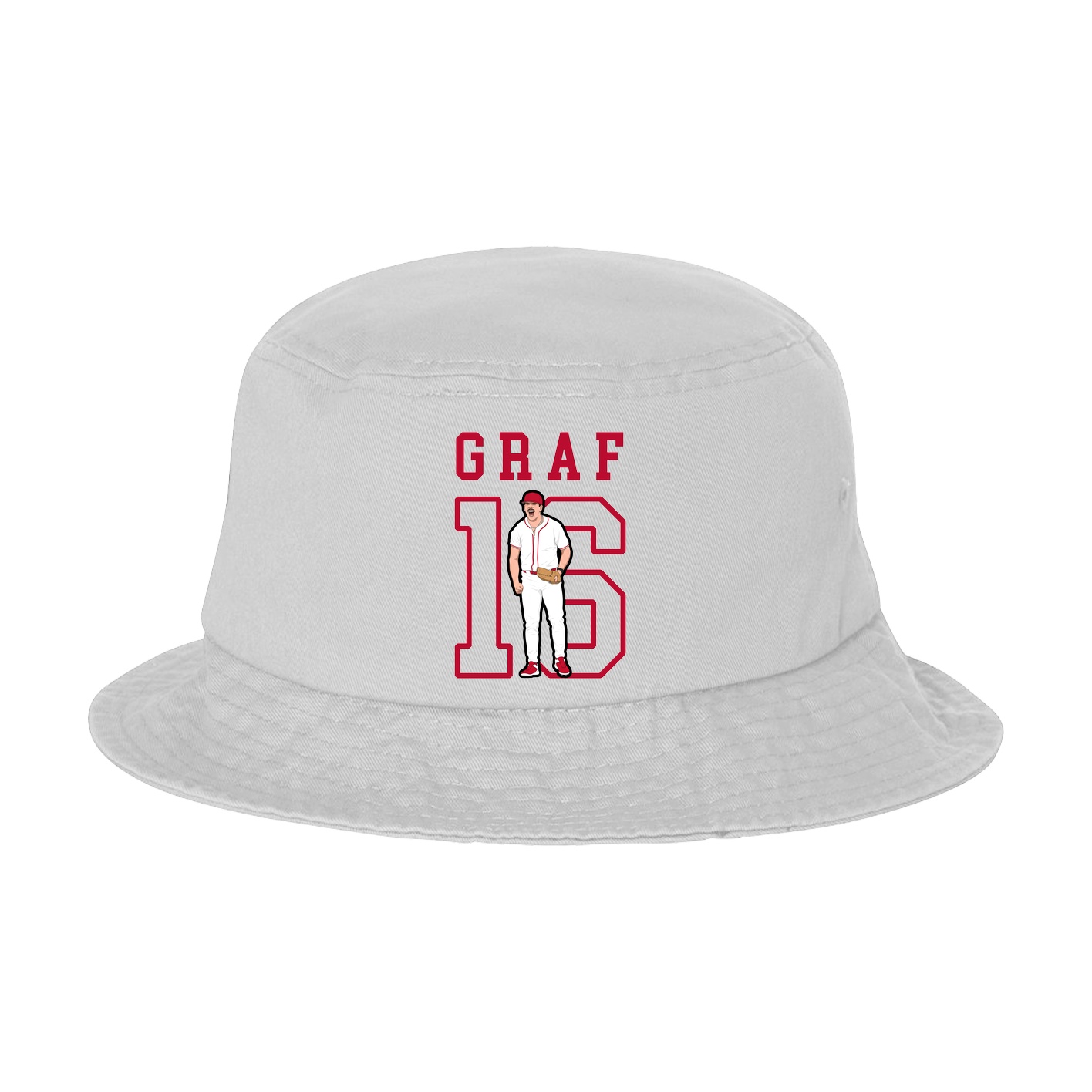 Bucket Cap — Shirsey in White