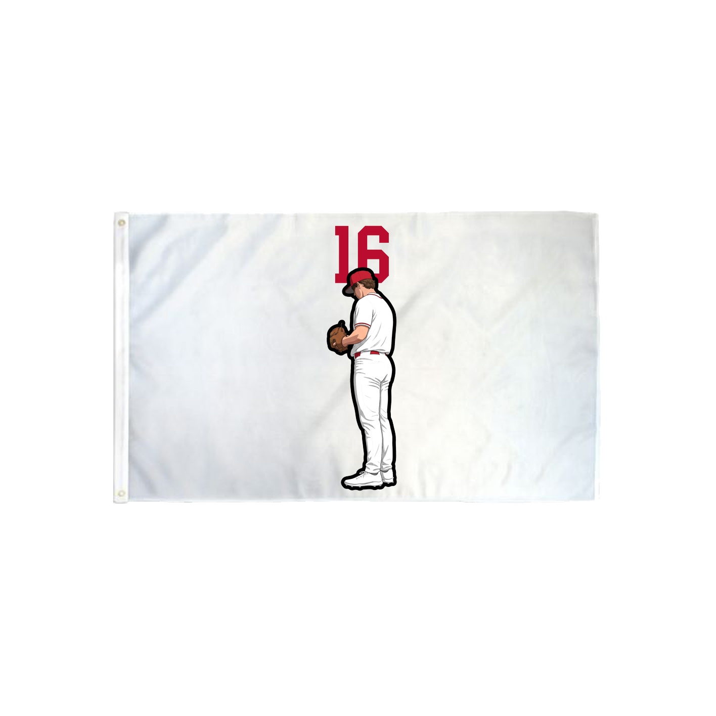3x5 Flag — Number Top in Classic
