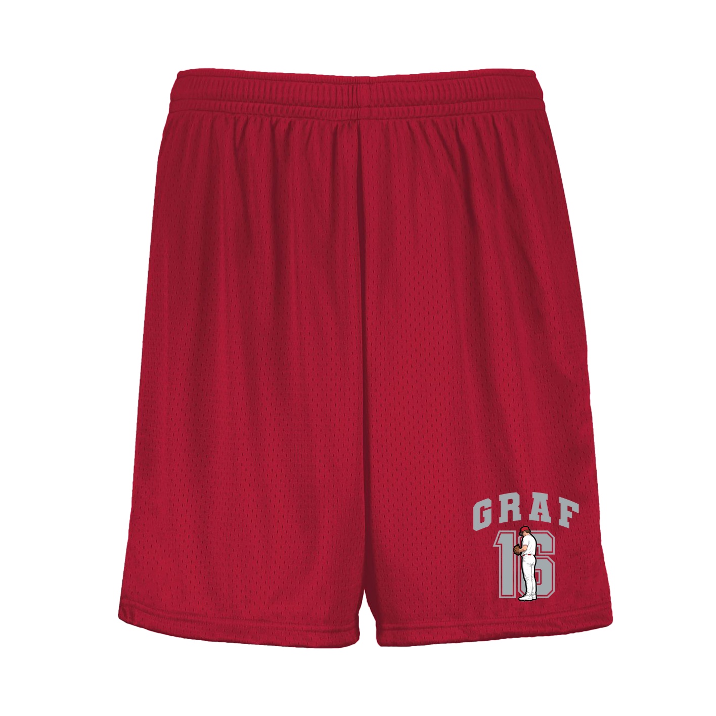 Shorts — Number in Red