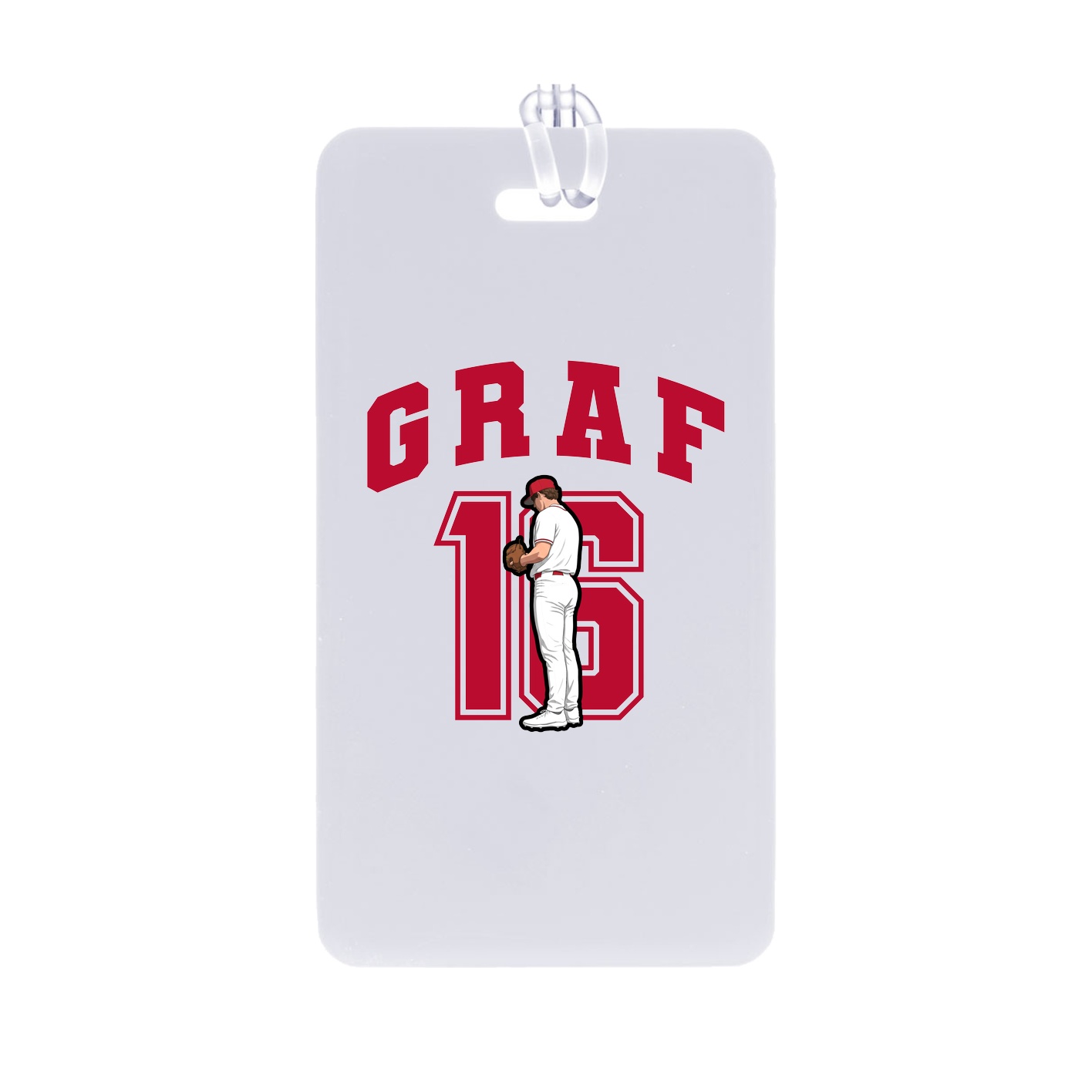 Bag Tag — Number in Classic