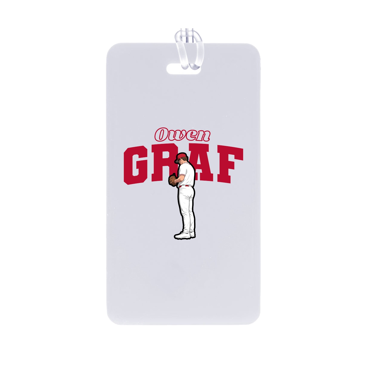 Bag Tag — Name Arch in Classic